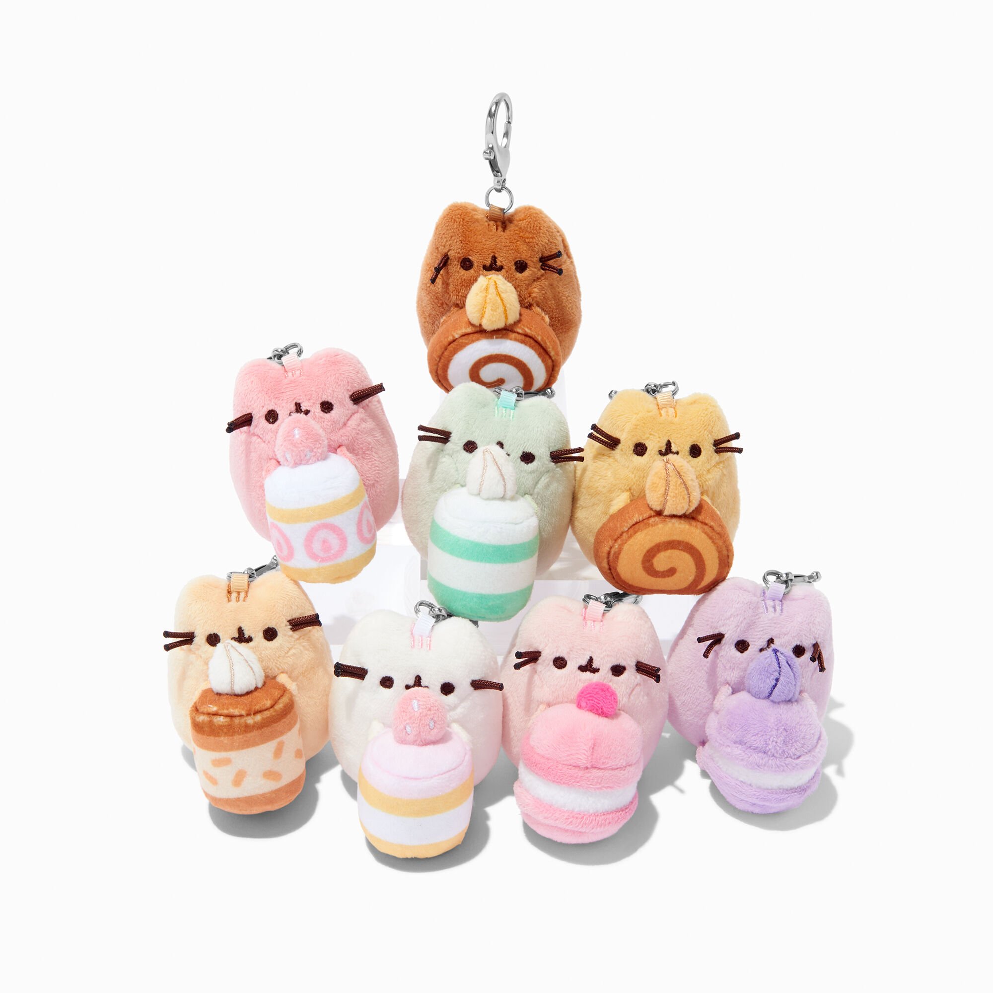 Pochette surprise en peluche pâtisserie surprise dessert Pusheen® - Les modèles peuvent varier,