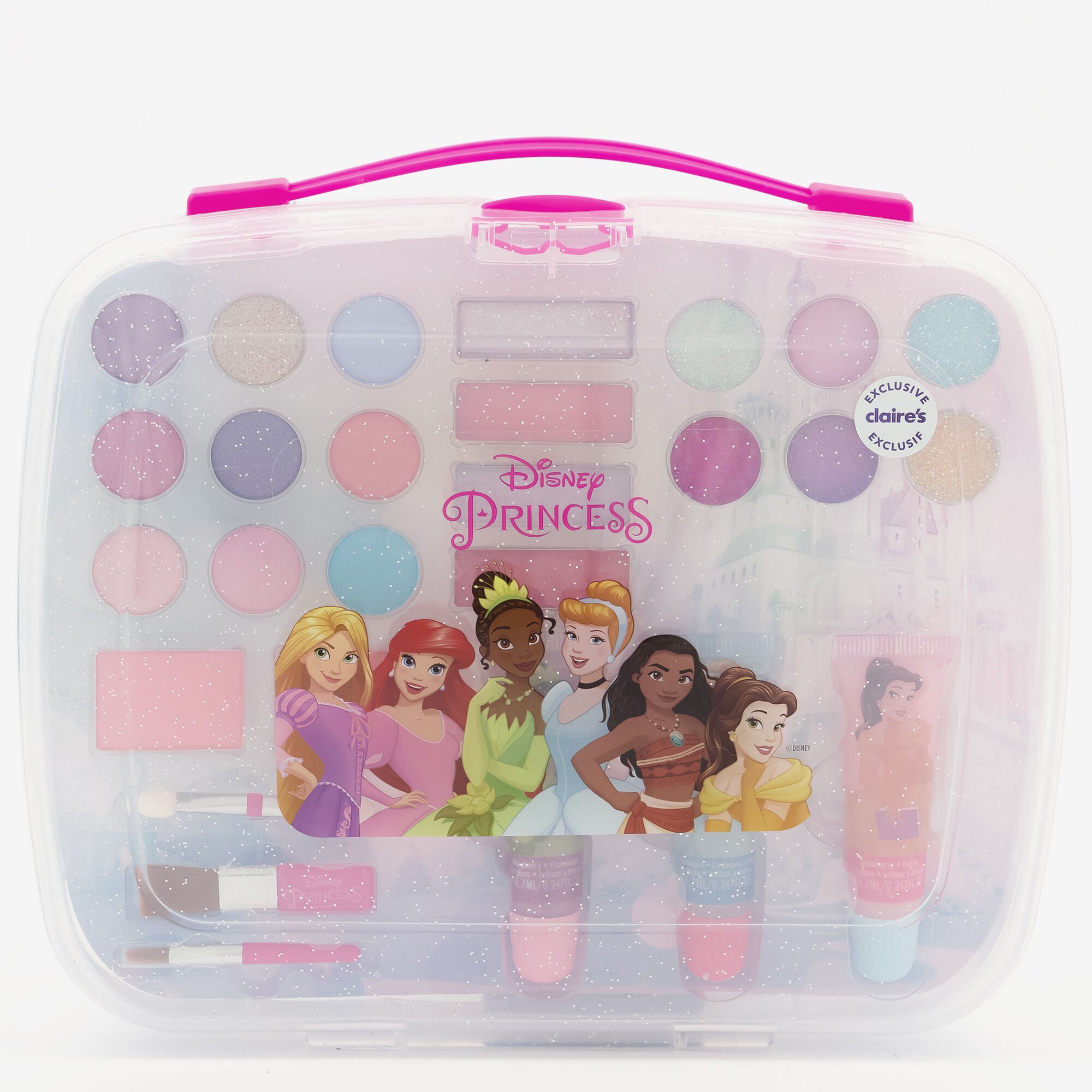 Disney Princess Claire's Exclusive Glitter Makeup Case,