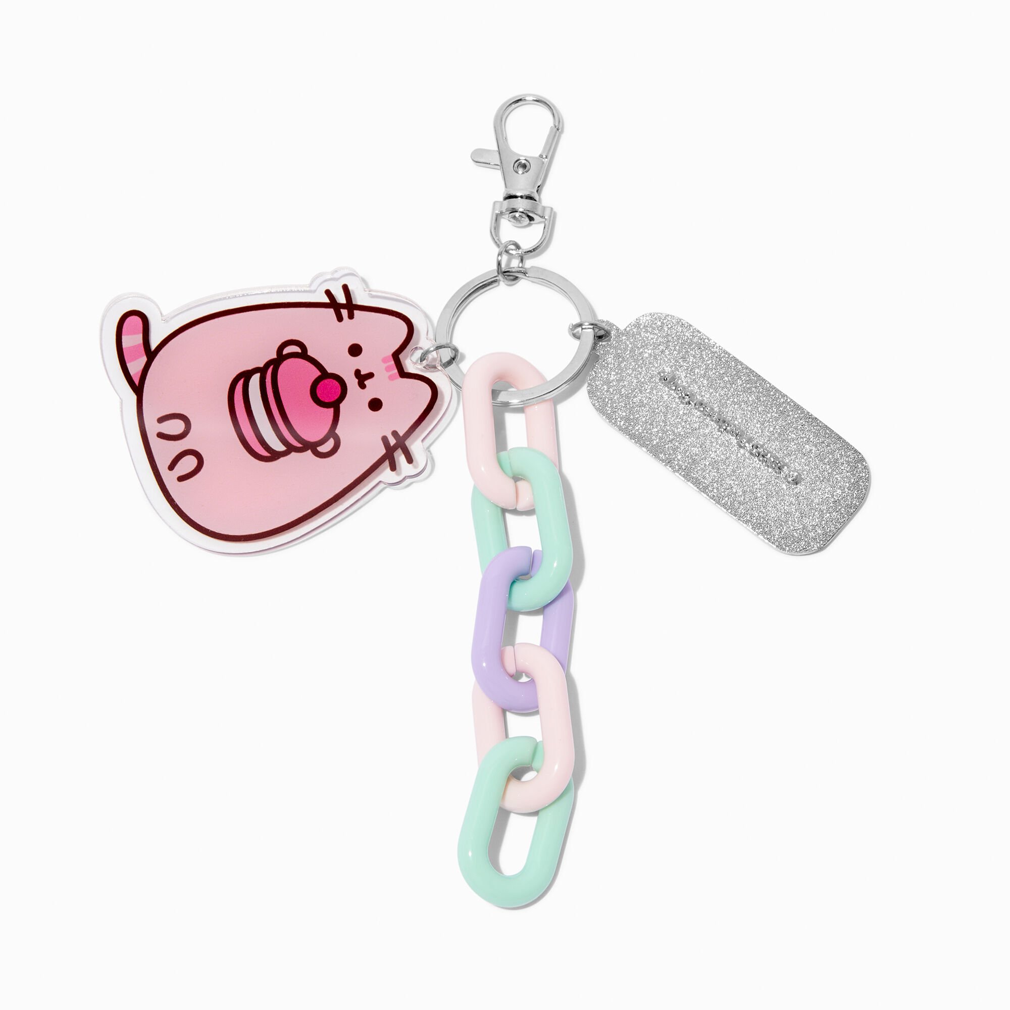 Porte-clés breloque bonbons en exclusivité chez Claire's Pusheen®,