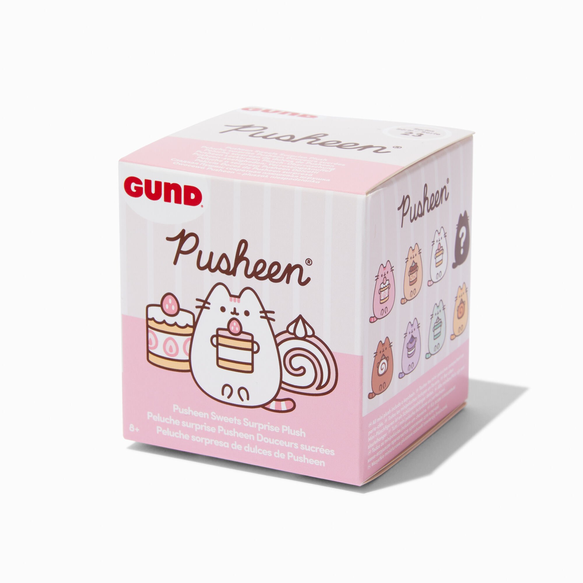 Pochette surprise en peluche pâtisserie surprise dessert Pusheen® - Les modèles peuvent varier,